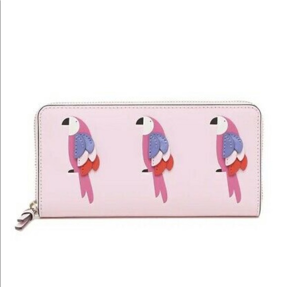 NWT ♠️ KATE SPADE ♠️ Flock Party Large Continental Wallet - Picture 1 of 12